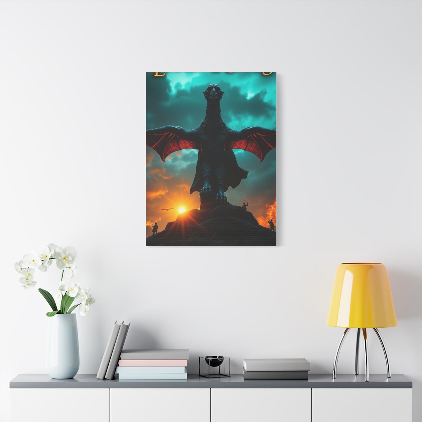 Timeless Elven Grandeur Canvas wall art & canvas print