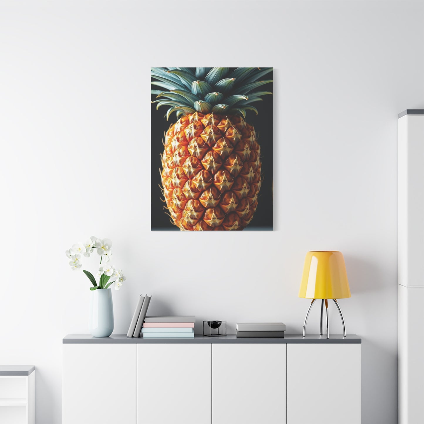 Vision Pineapple Art Art Wall Art & Canvas Print