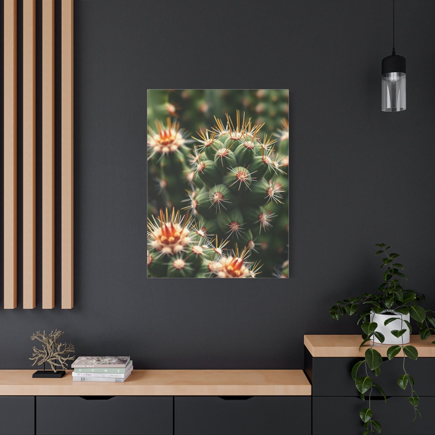Succulent Essence Canvas Wall Art & Canvas Print