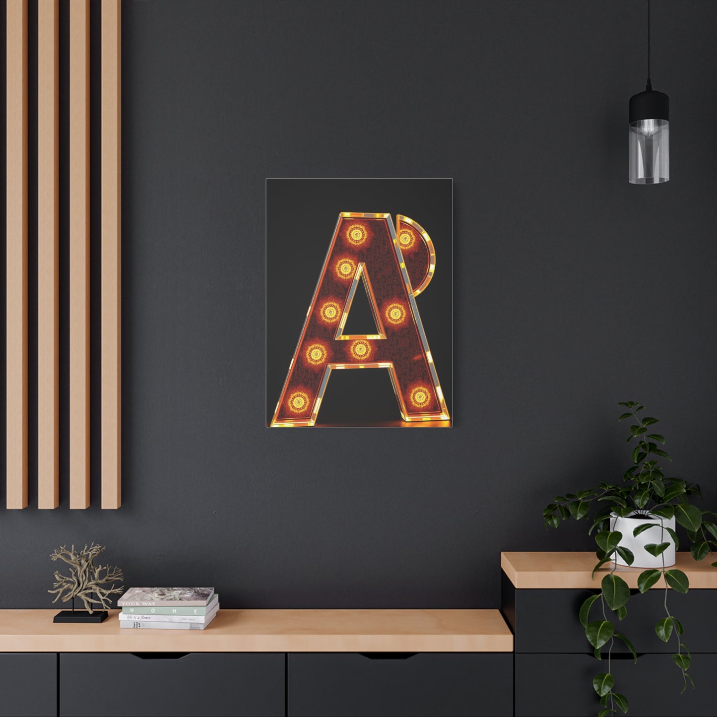 Vision Alphabet & Letter Art Art Wall Art & Canvas Print