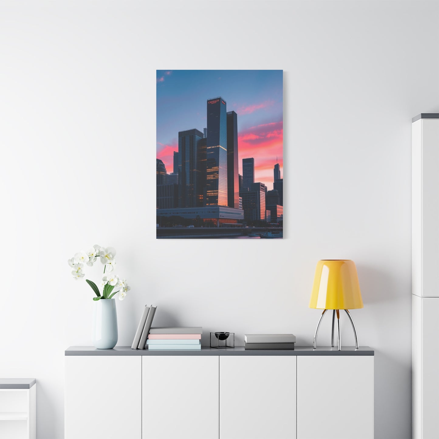 Chicago Skylines Art Refined Canvas Wall Art & Canvas Print