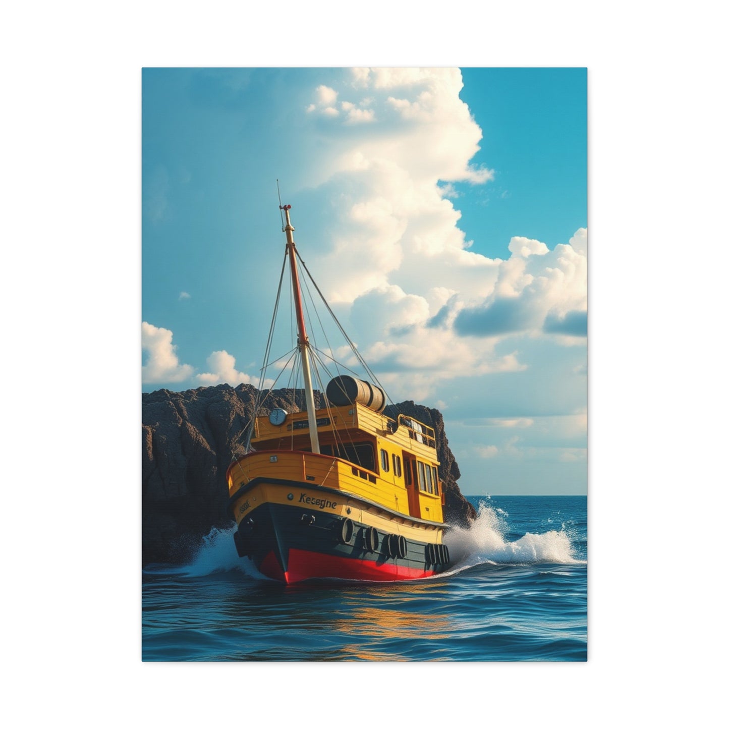 Maritime Serenity Canvas Wall Art & Canvas Print