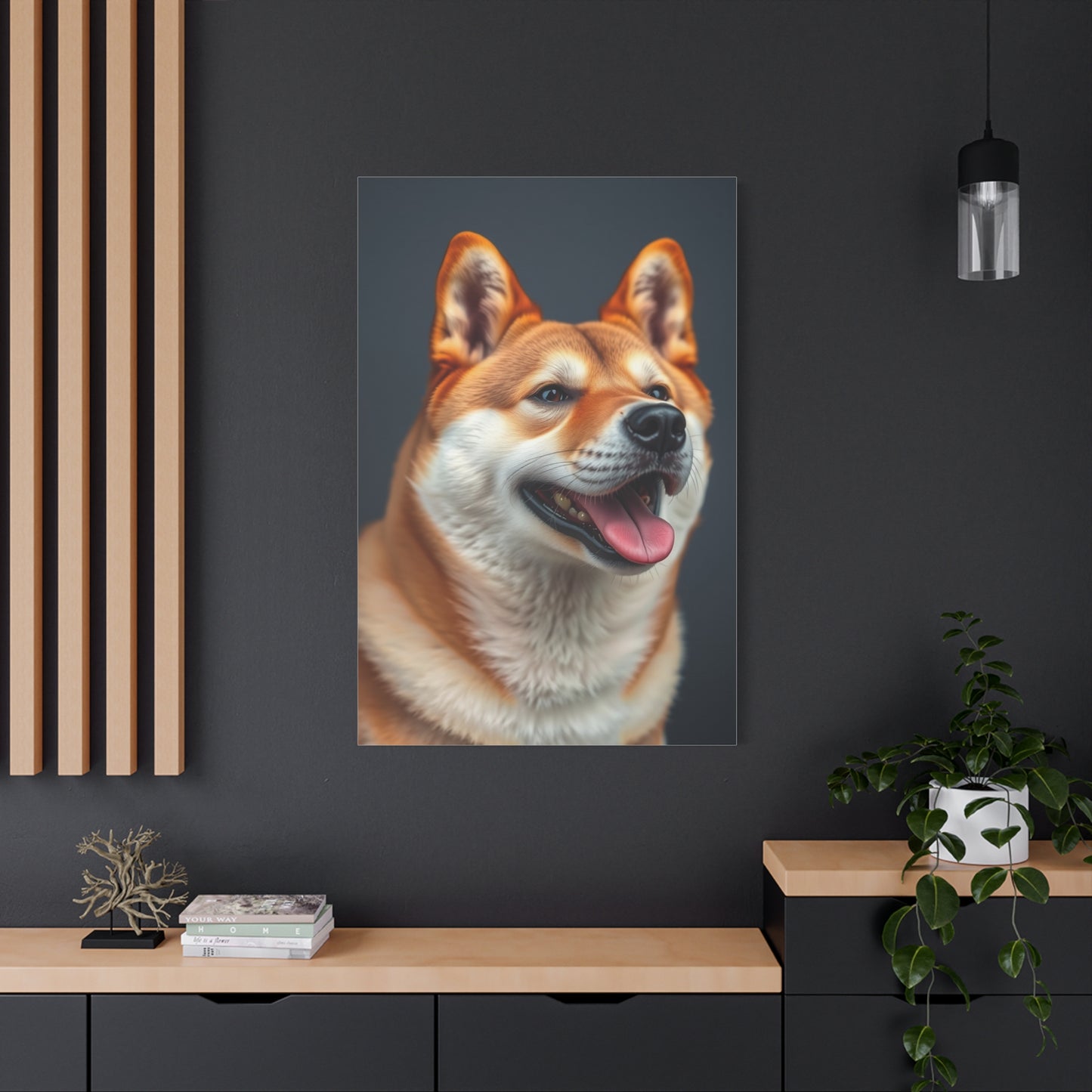 Supreme Shiba Inu Dog Art Collection Wall Art & Canvas Print