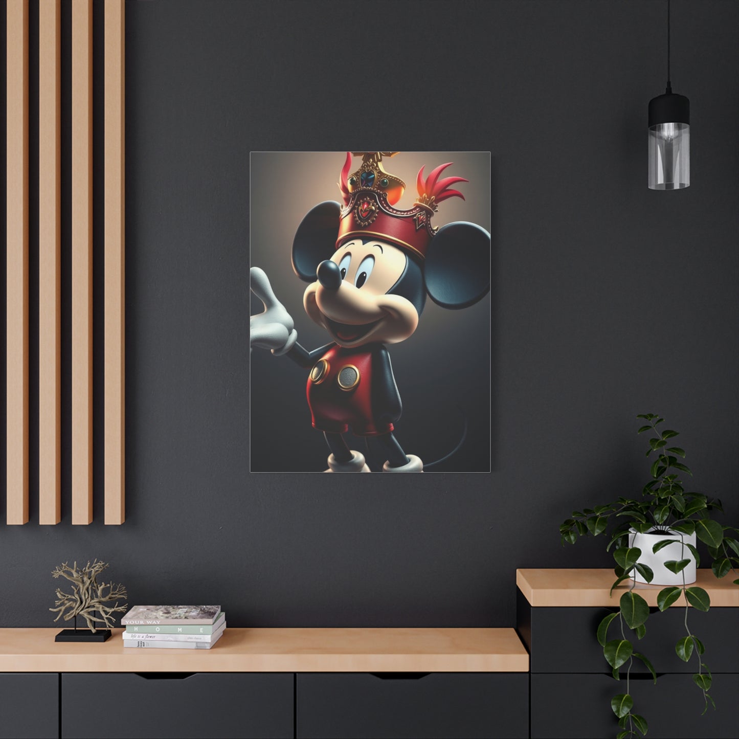 Mickey Grandeur Gallery Wall Art & Canvas Print