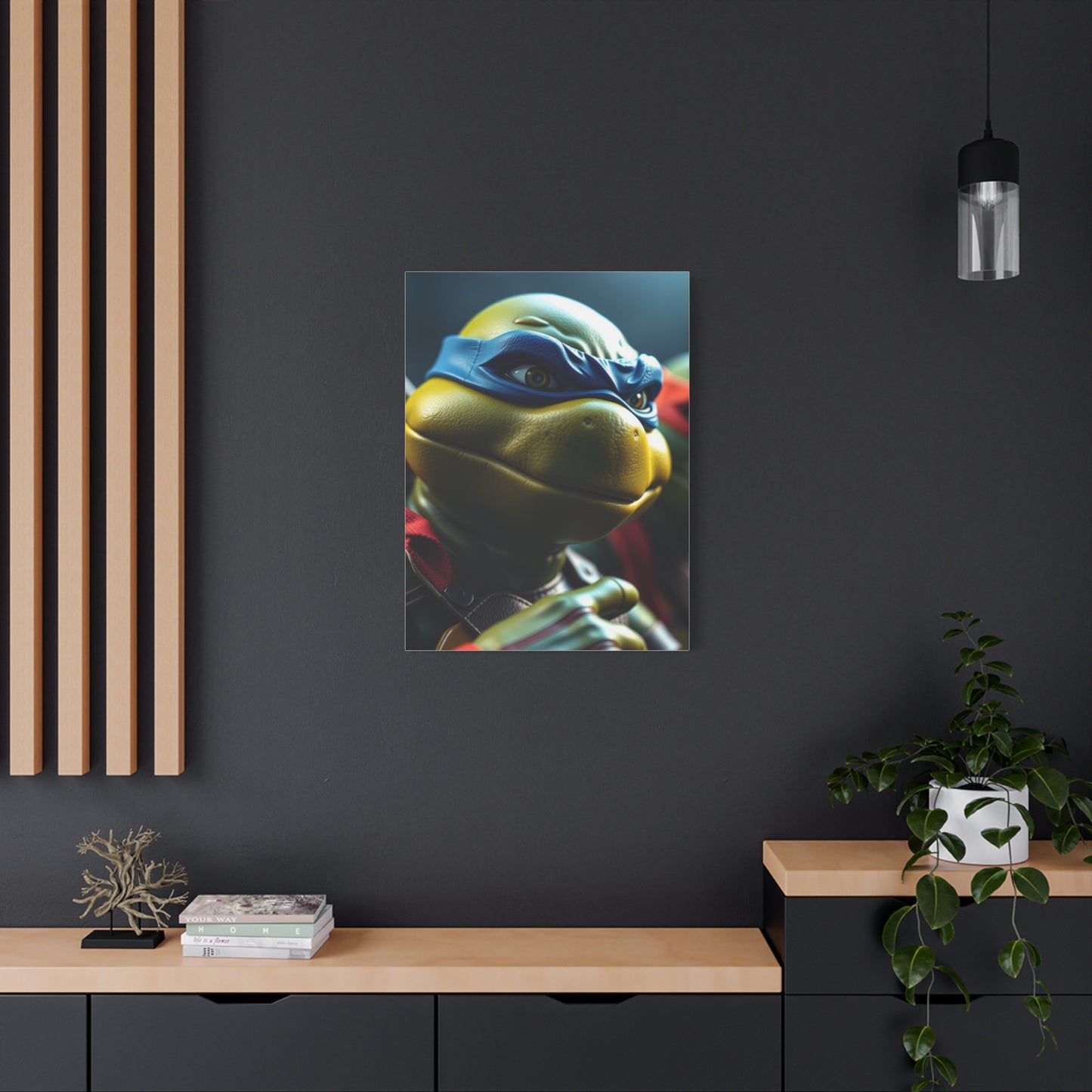 Teenage Mutant Ninja Turtles Characters Art Refined Canvas Wall Art & Canvas Print