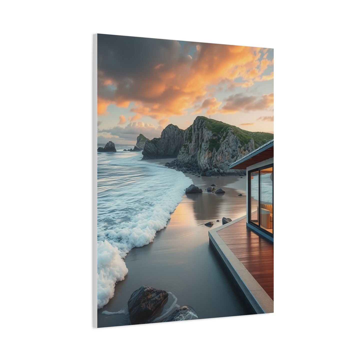 Seaside Luxe Canvas Wall Art & Canvas Print