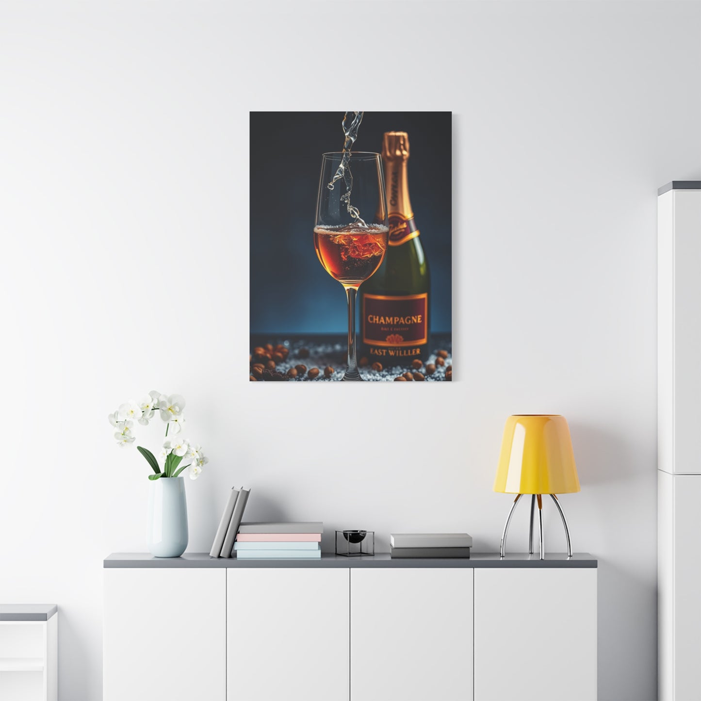 Supreme Champagne Art Collection Wall Art & Canvas Print