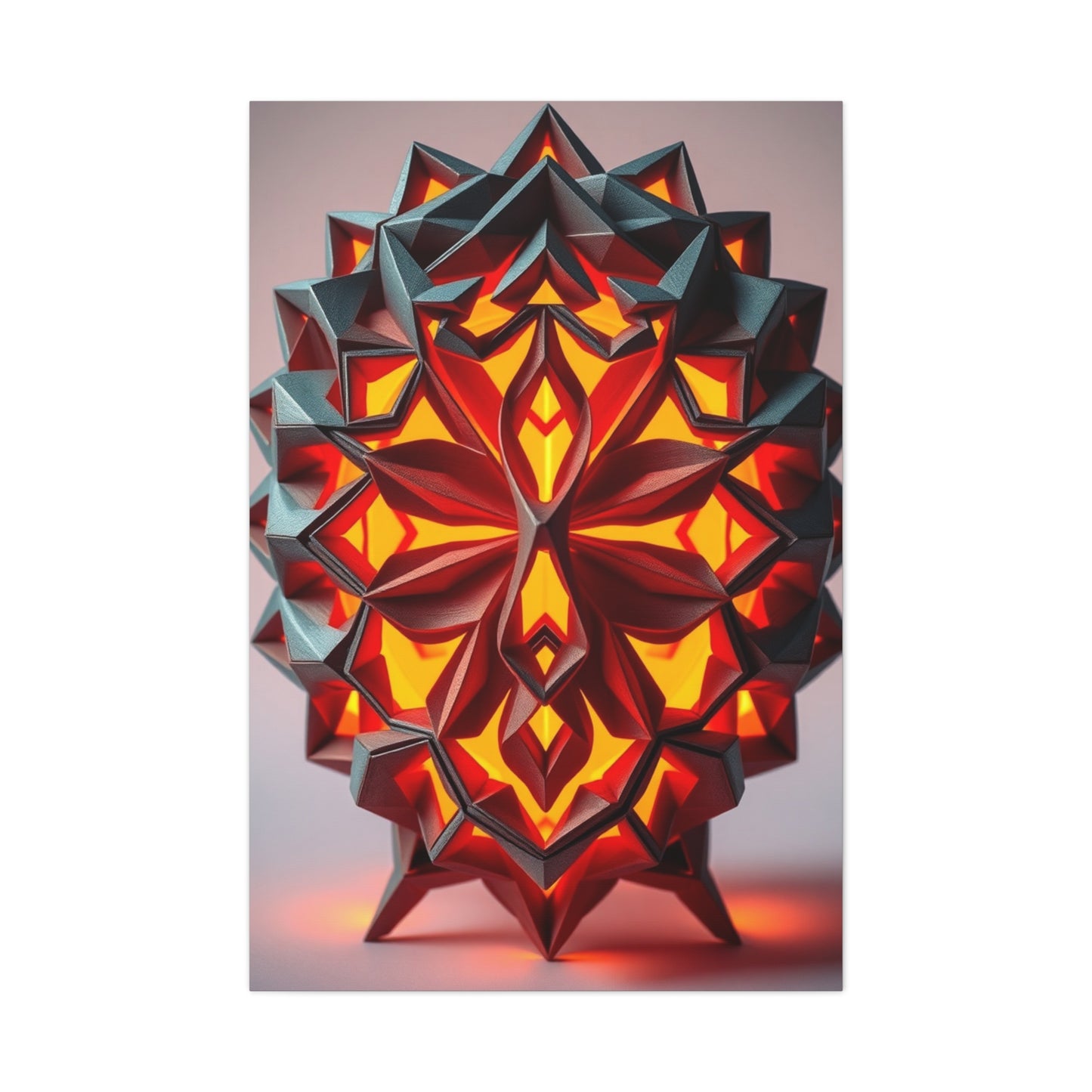 Mystical Origami Reverie Wall Art & Canvas Print