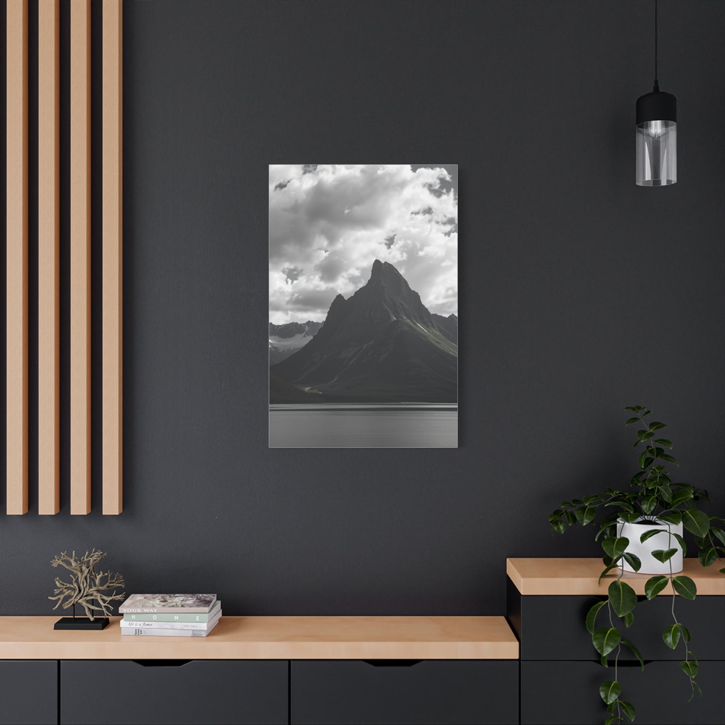 Vision Black & White Scenic Landscapes Art Art Wall Art & Canvas Print