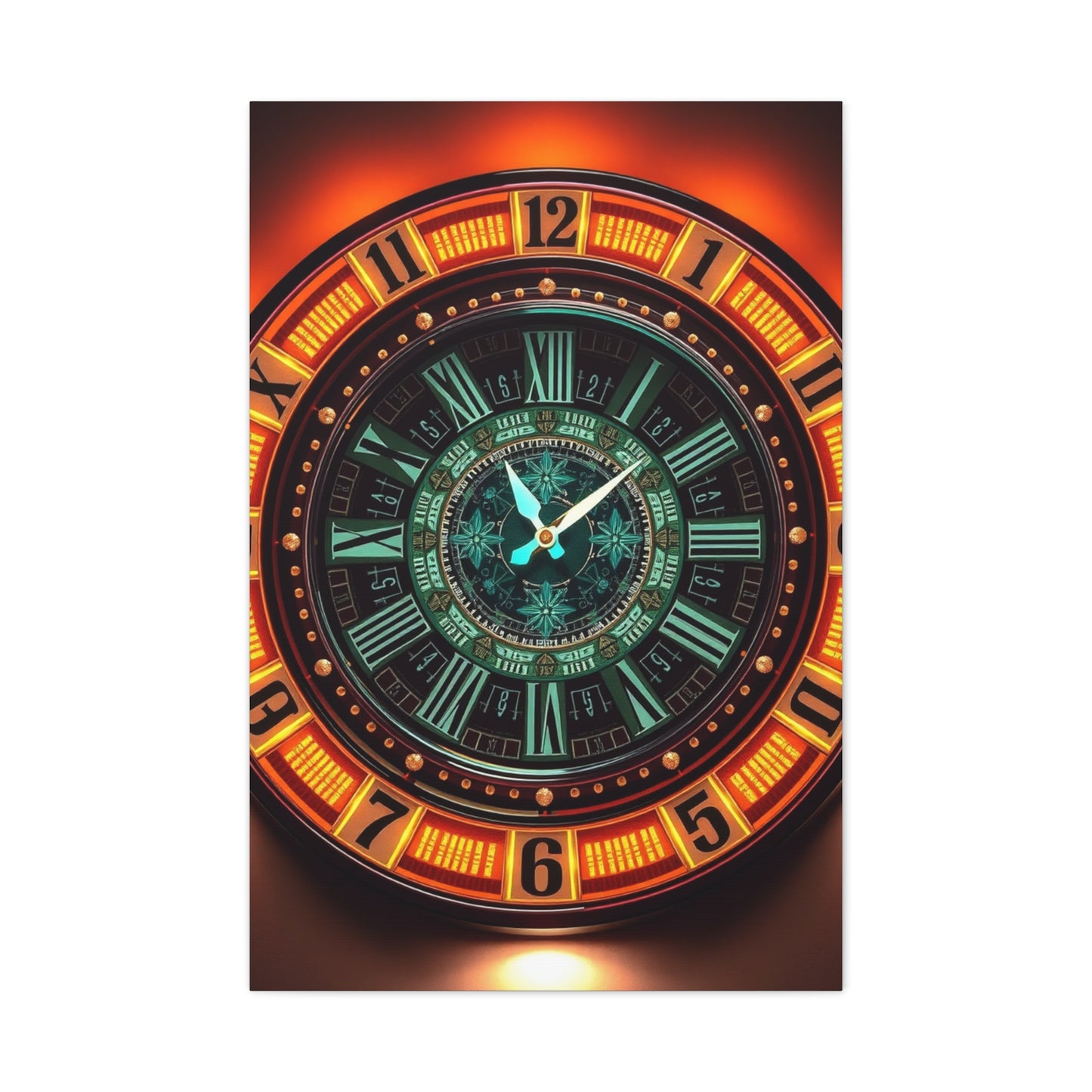 Clock Art Luxury Canvas Wall Art & Canvas Print