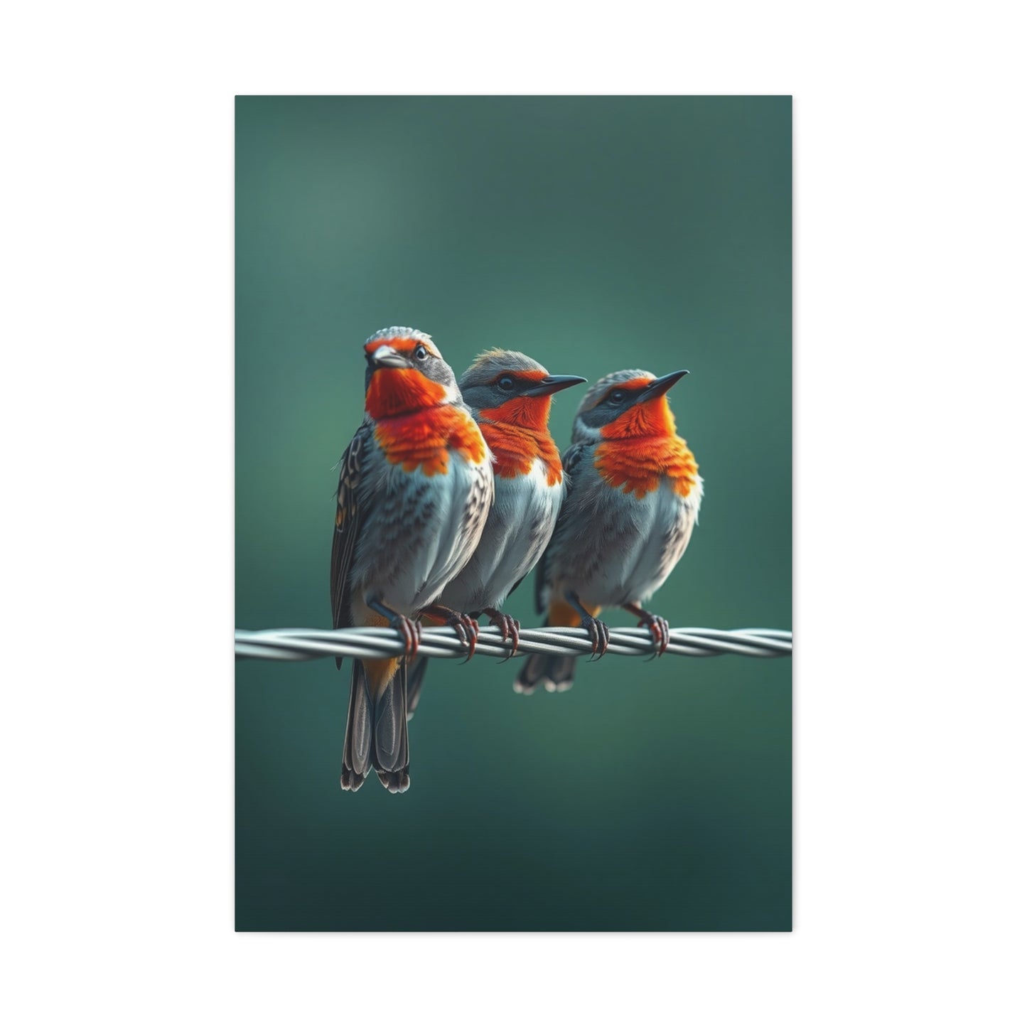 Vision Birds On a Wire Art Art Wall Art & Canvas Print