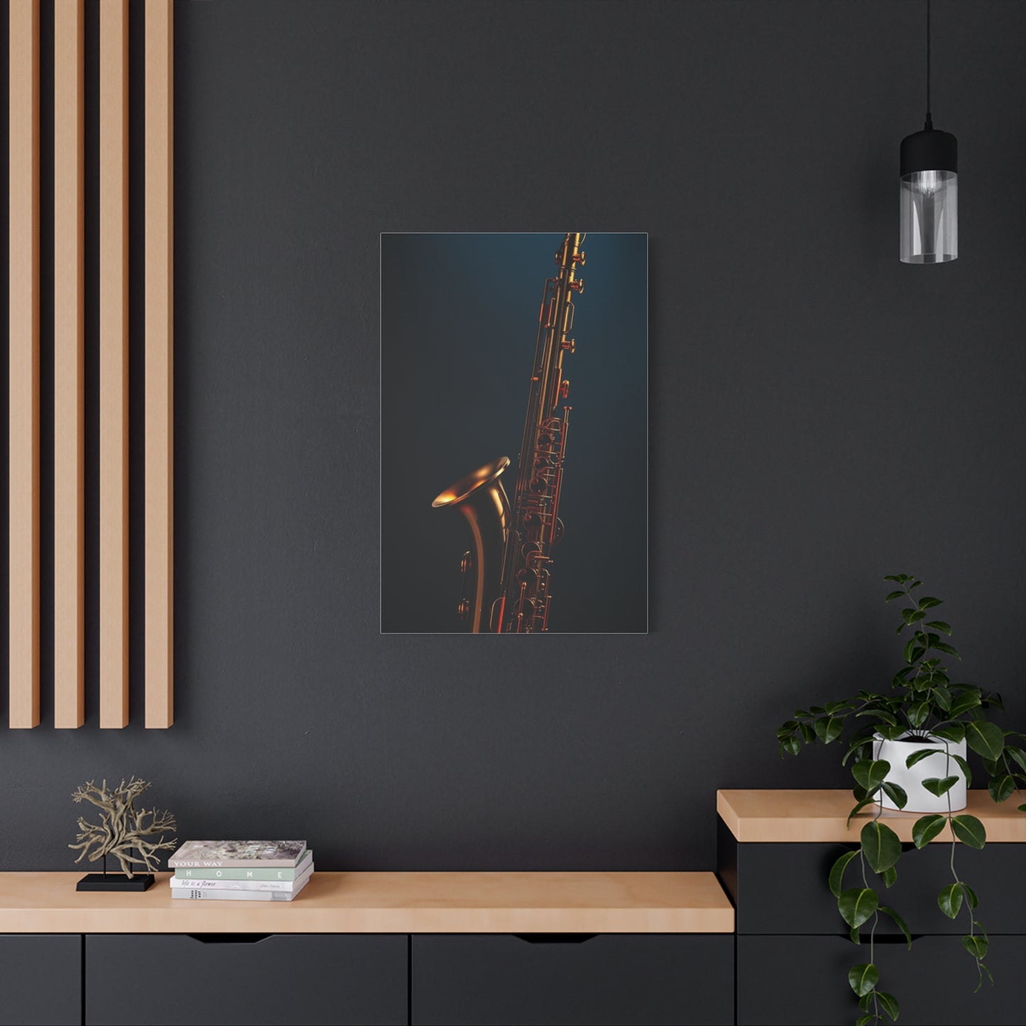 Saxophone Art Supreme Gallery Wall Art & Canvas Print