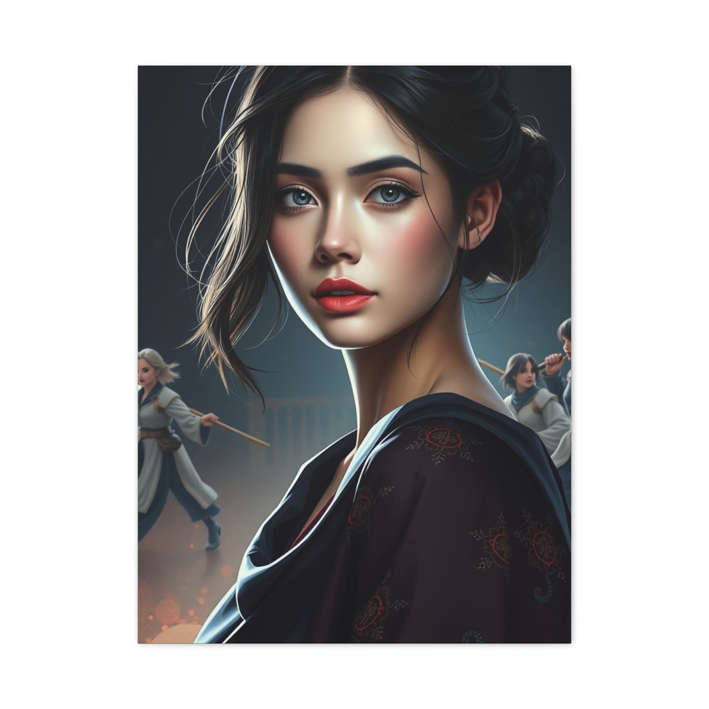 Seraphic Beauty Canvas Wall Art & Canvas Print