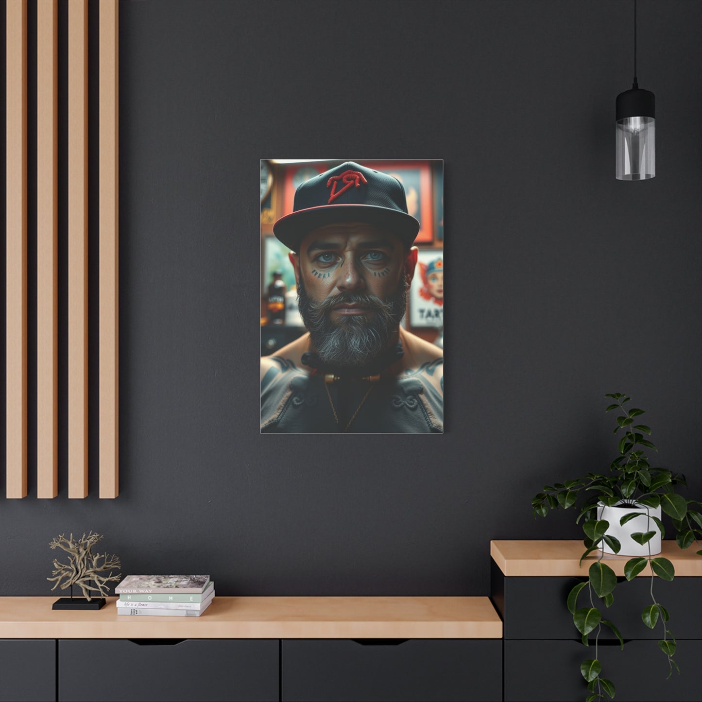 Tattoo Parlor Art Luxury Canvas Wall Art & Canvas Print