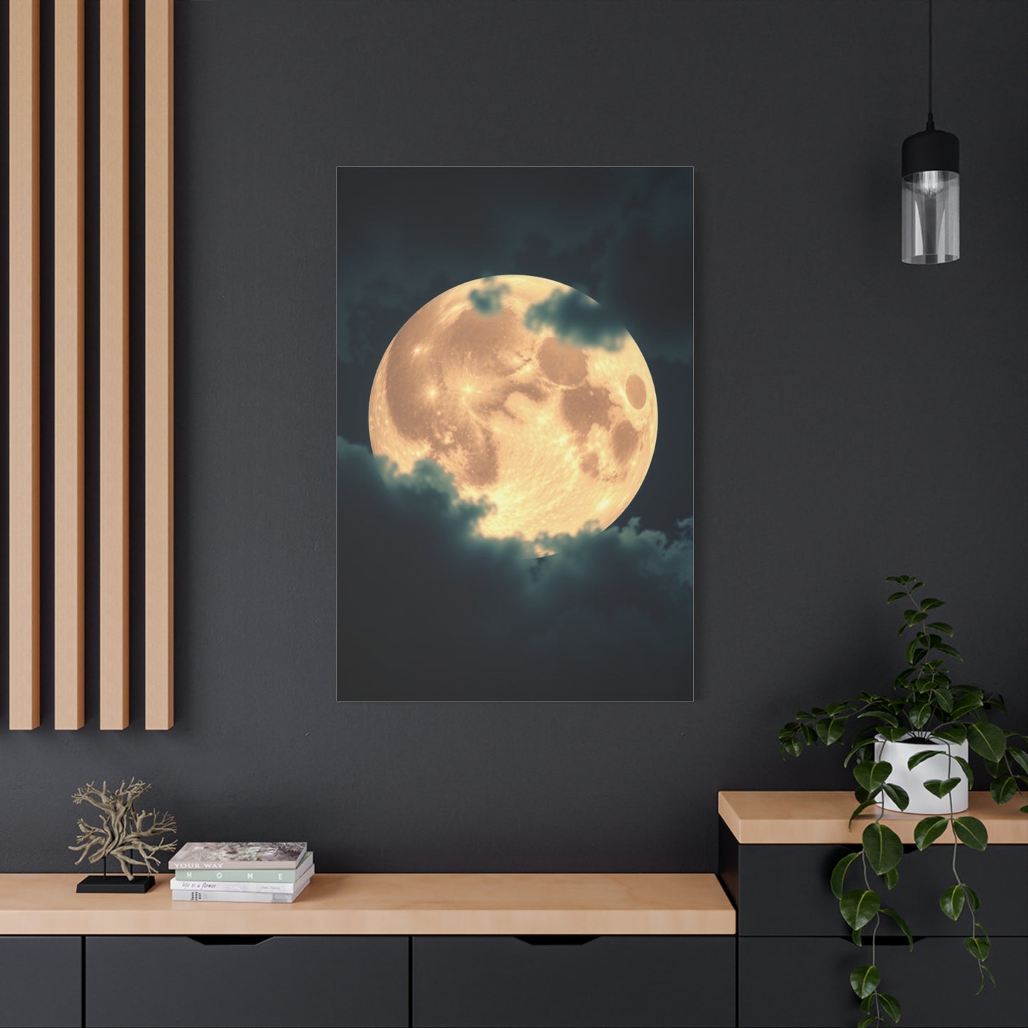 Full Moon Art Refined Canvas Wall Art & Canvas Print