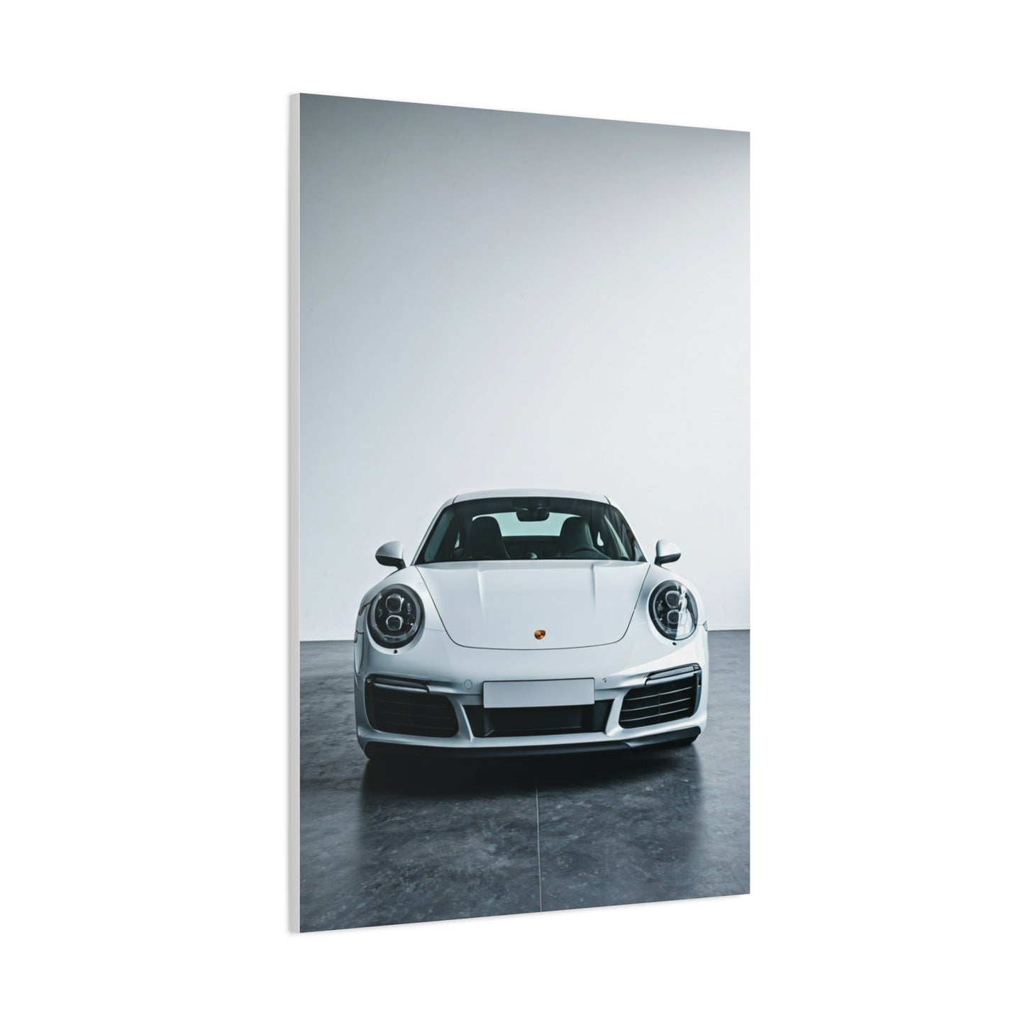 Porsche 911 Minimalist Showroom Wall Art & Canvas Prints