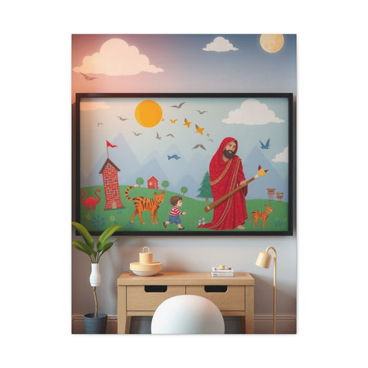 Ethereal Playroom Tableau Wall Art & Canvas Print