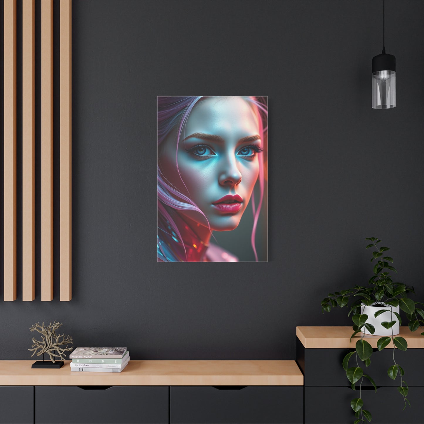 Roseate Dreamscape Art Panel Wall Art & Canvas Print