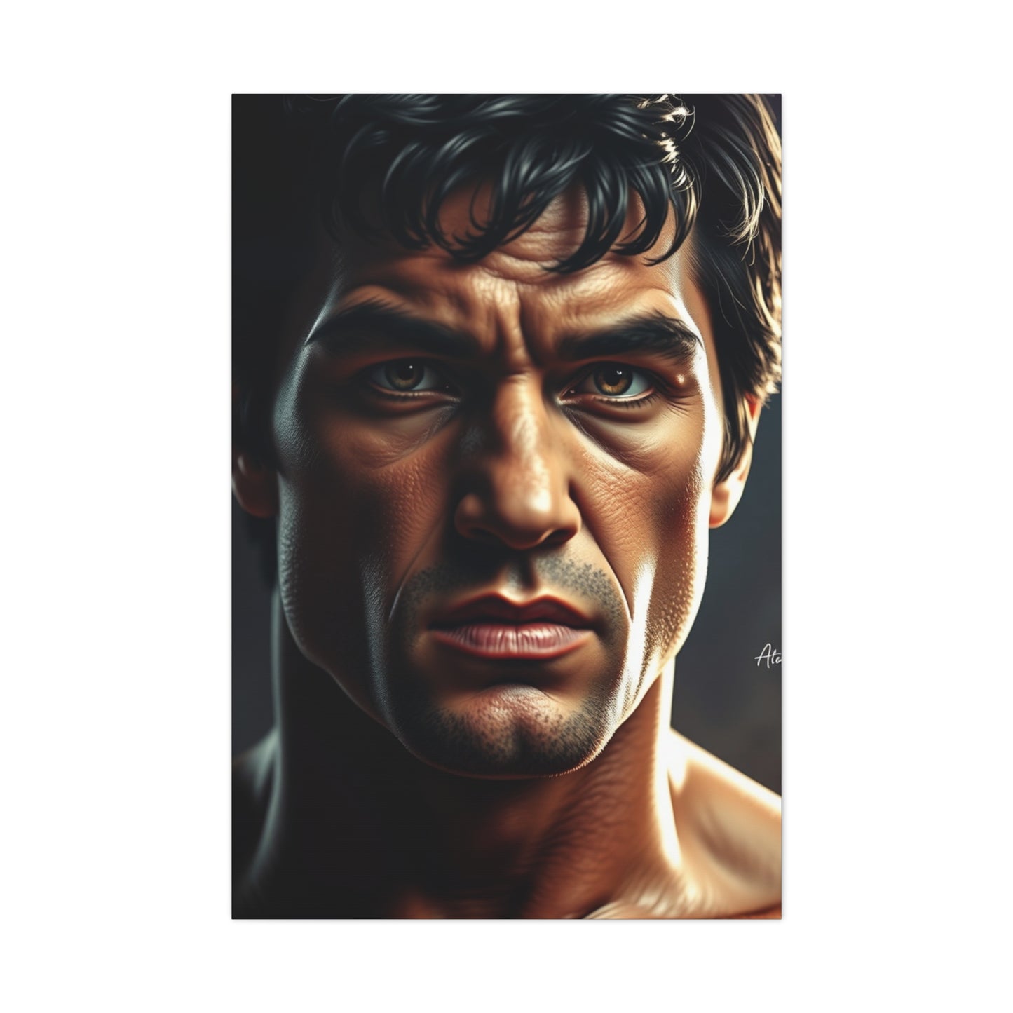 Vision Rocky Balboa Art Art Wall Art & Canvas Print
