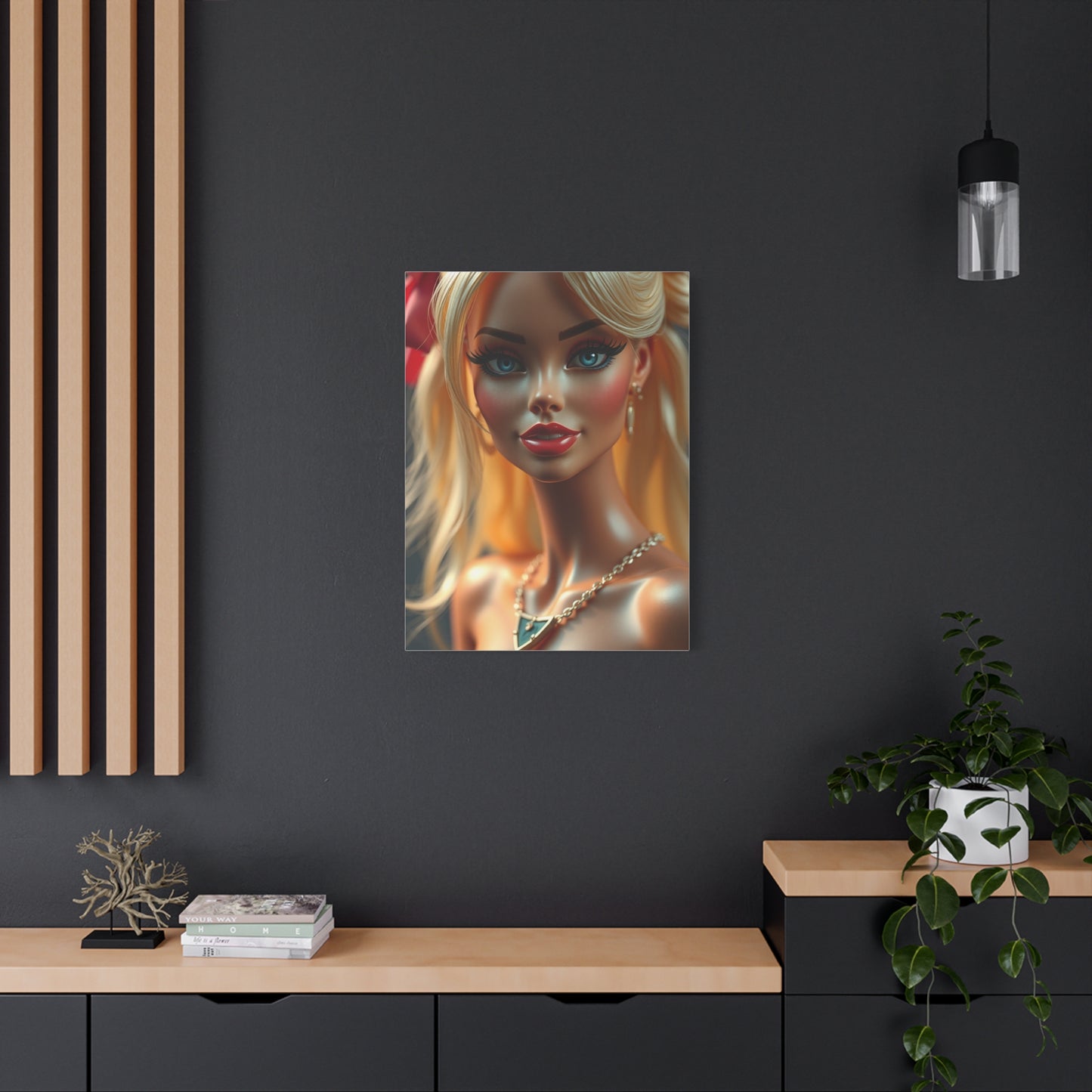 Vision Barbiecore Art Art Wall Art & Canvas Print