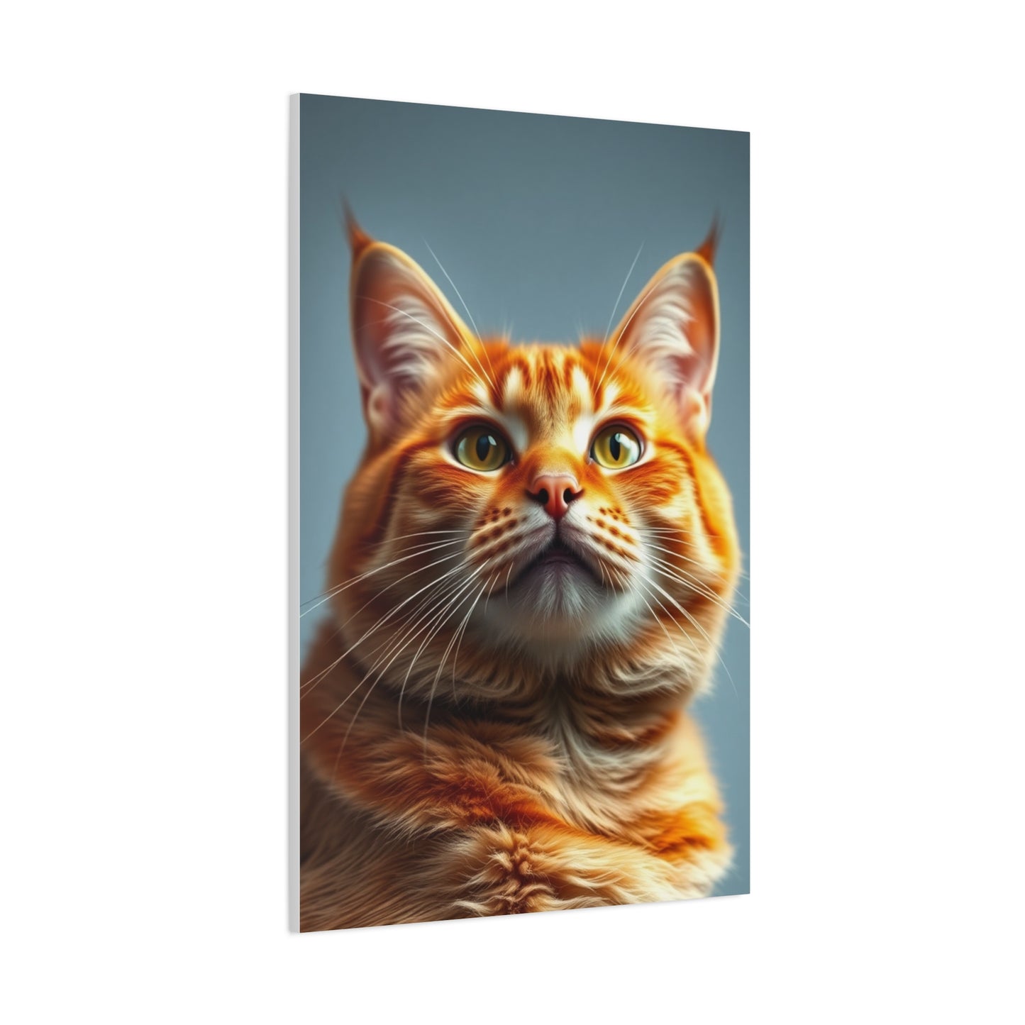 Orange Cat Art Luxury Canvas Wall Art & Canvas Print