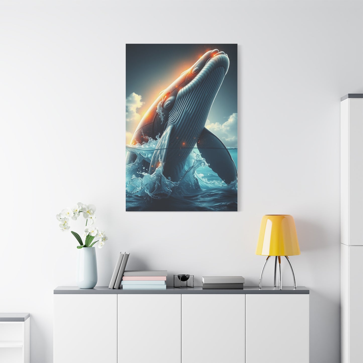 Masterpiece Whale Art Vision Wall Art & Canvas Print