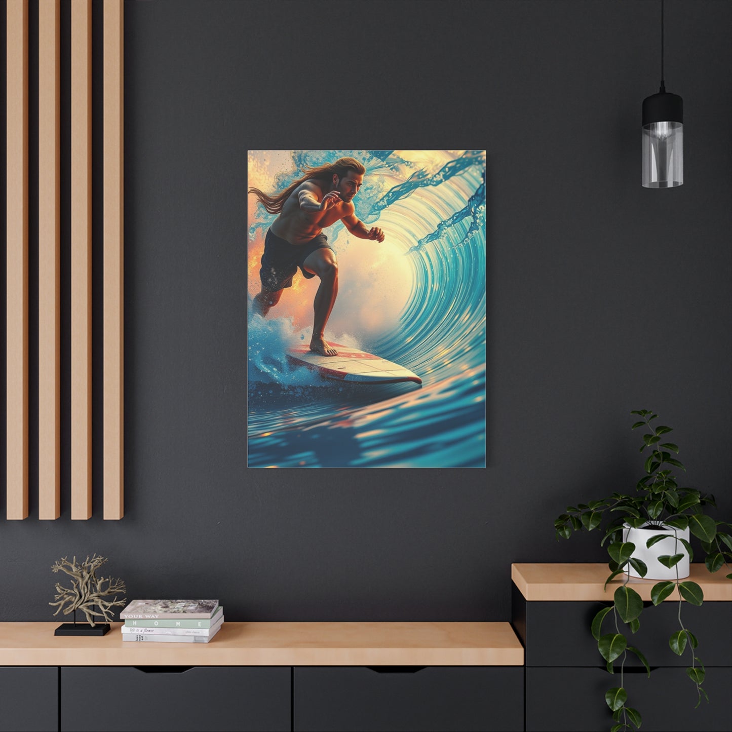 Luxe Surfscape Canvas Wall Art & Canvas Print