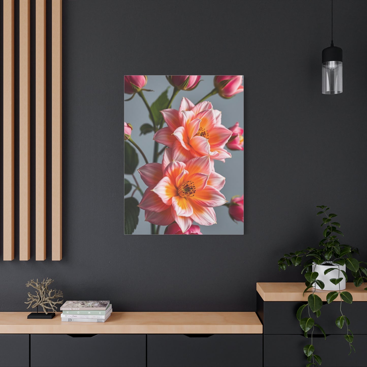 Elysian Flora Canvas Wall Art & Canvas Print