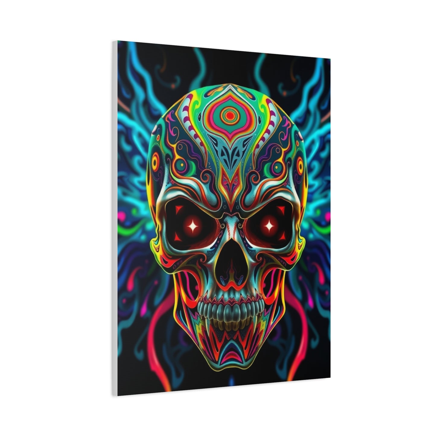 Enigmatic Skull Spectacle Wall Art & Canvas Print