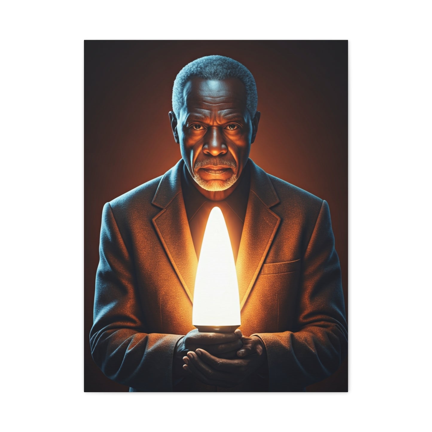 Beacon of Wisdom Elder Portrait Wall Art & Canvas Prints