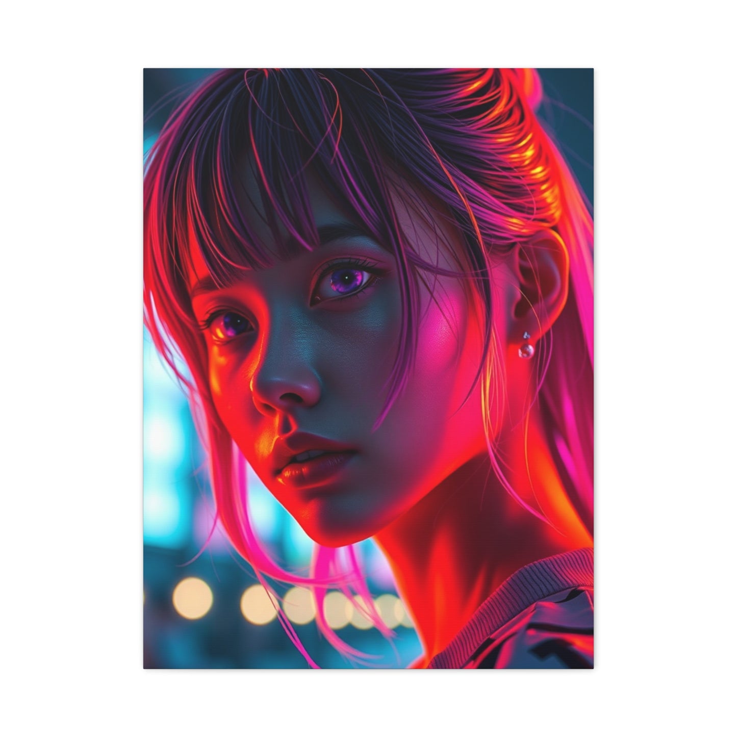 Warakami Vaporwave Art Luxury Canvas Wall Art & Canvas Print