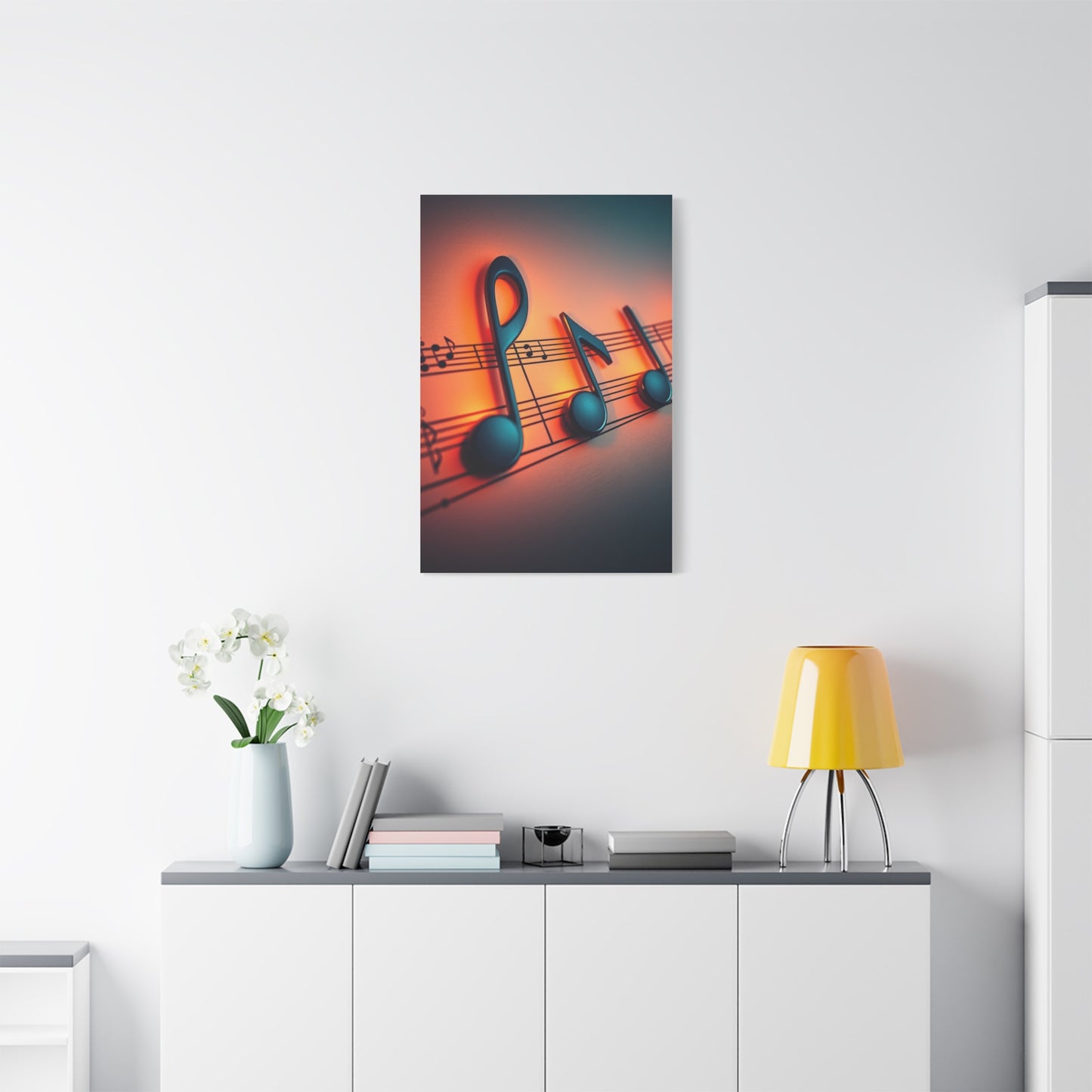 Musical Notes Art Supreme Gallery Wall Art & Canvas Print