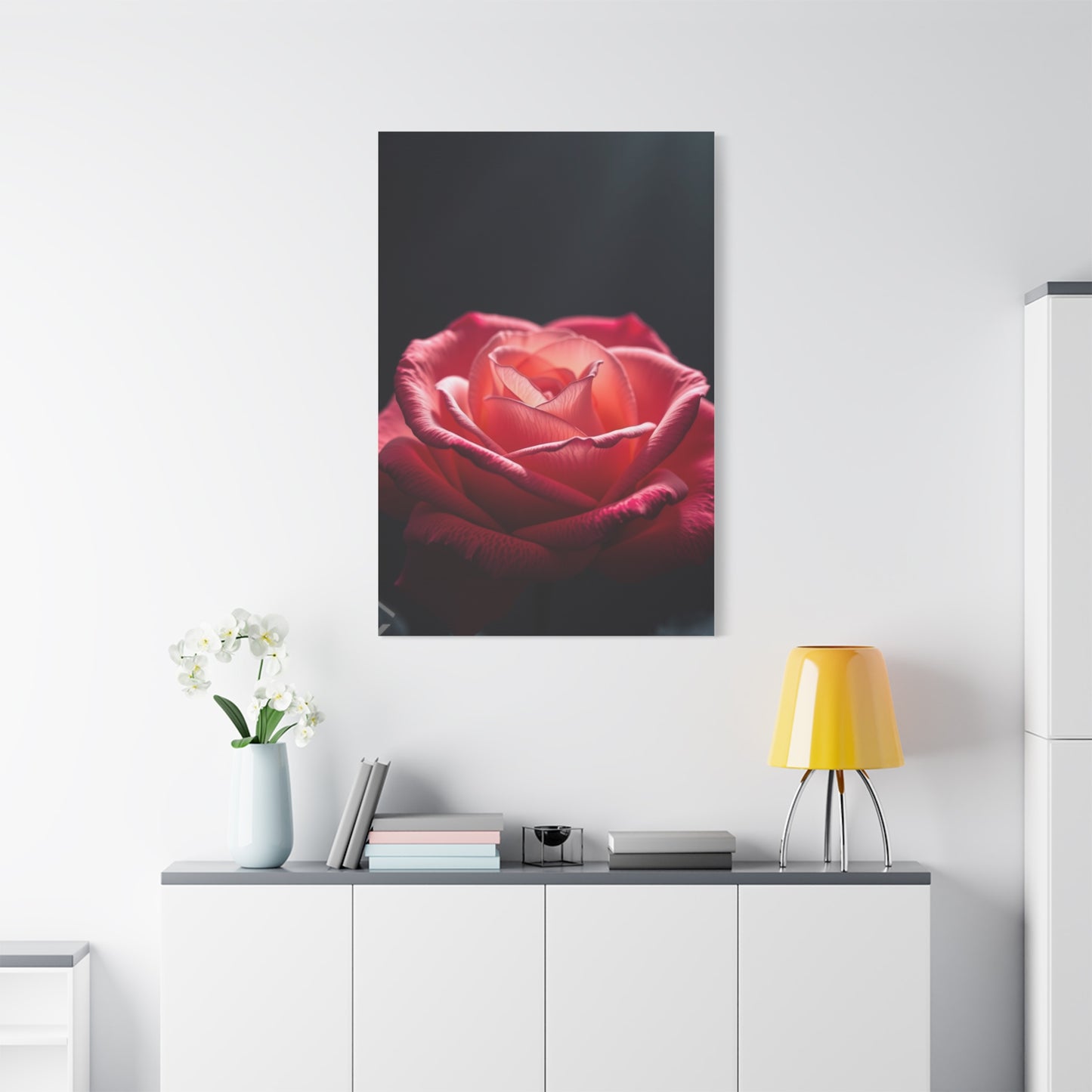 Rose Flower Art Supreme Gallery Wall Art & Canvas Print