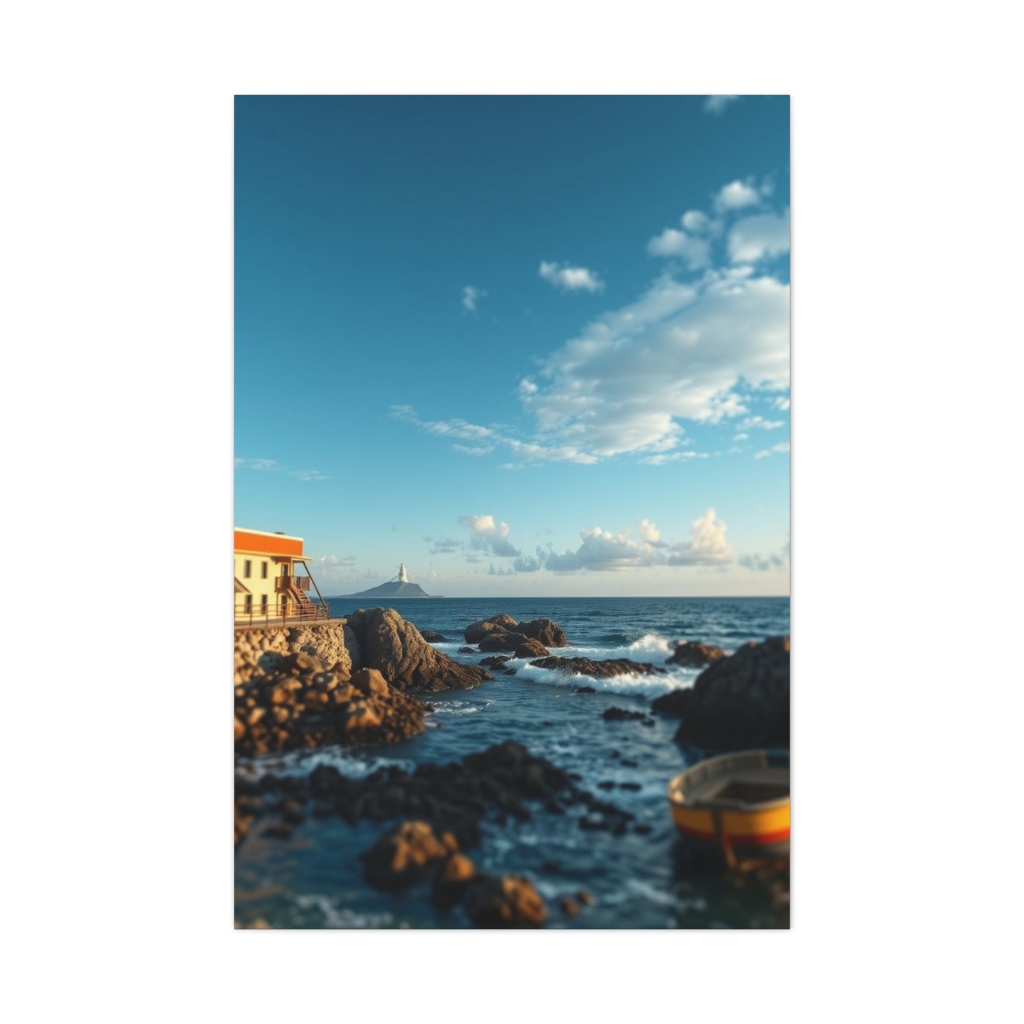 Azure Horizon Artistry Wall Art & Canvas Print