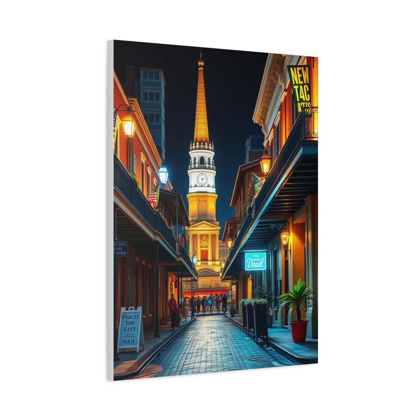 Crescent City Elegance Canvas