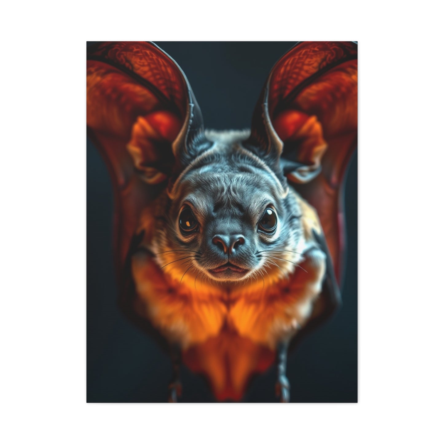 Bat Art Refined Canvas Wall Art & Canvas Print