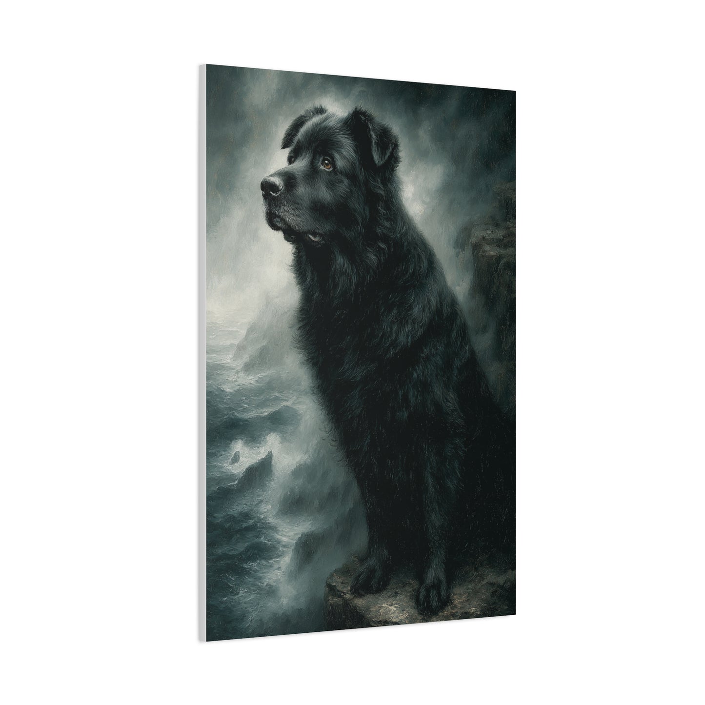 Newfoundland Storm Coast Guardian Wall Art & Canvas Print