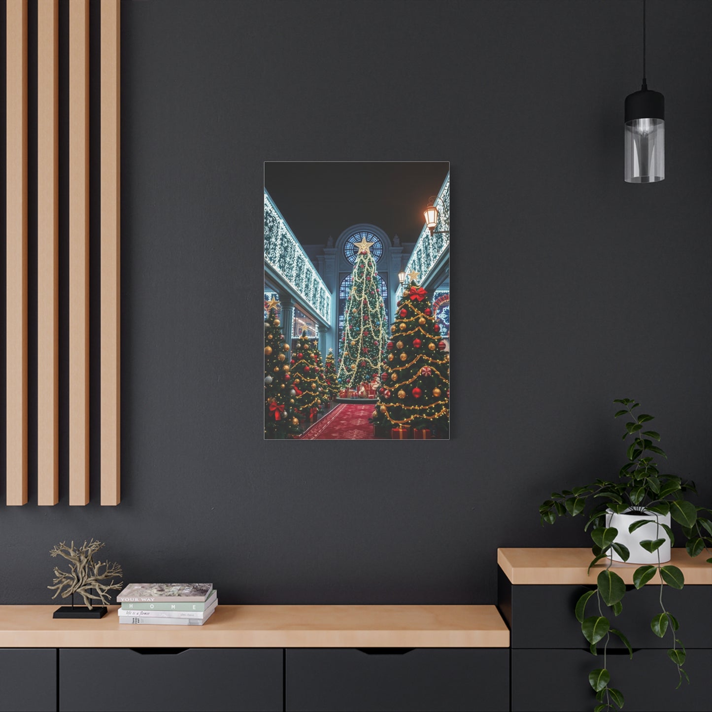 Lavish Christmas Reverie Canvas
