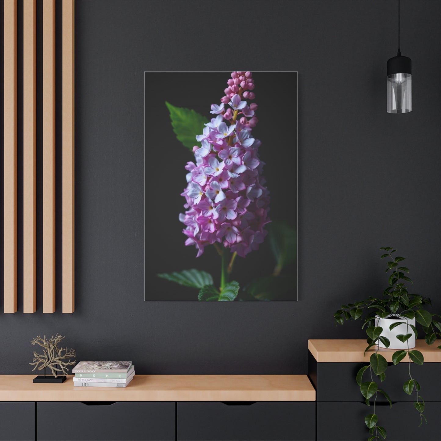 Supreme Lilac Flower Art Collection Wall Art & Canvas Print