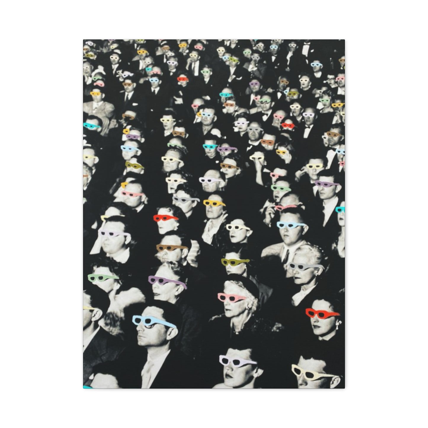 Man with Sunglasses Painting Mixed Media Wall Art & Canvas Prints