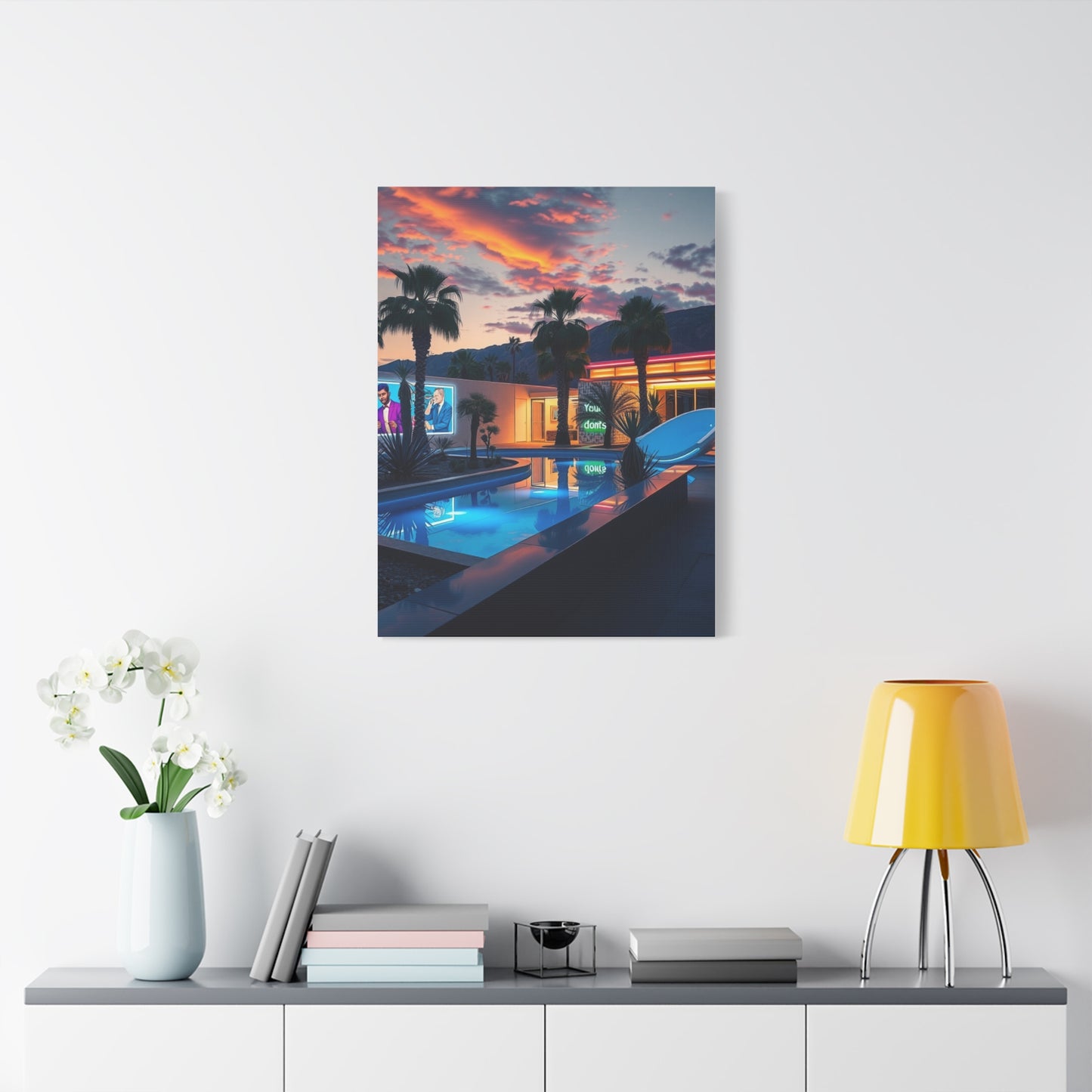 Masterpiece Palm Springs Art Vision Wall Art & Canvas Print
