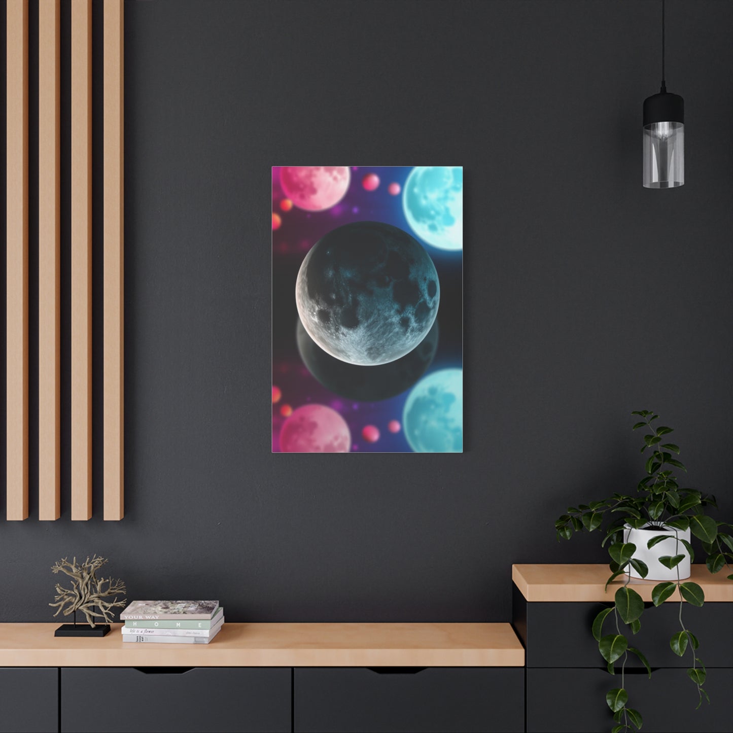 Lunar Luminescence Art Wall Art & Canvas Print