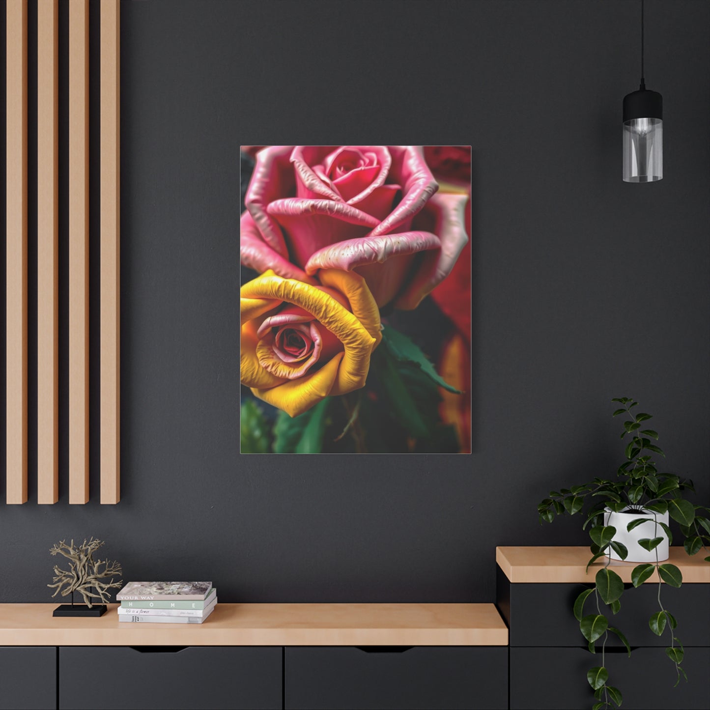 Urban Petals Reverie Canvas Wall Art & Canvas Print