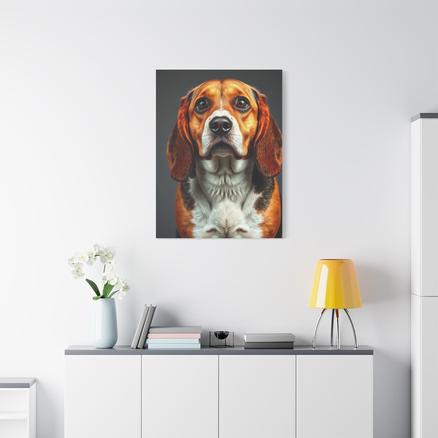 Vision Beagle Art Art Wall Art & Canvas Print