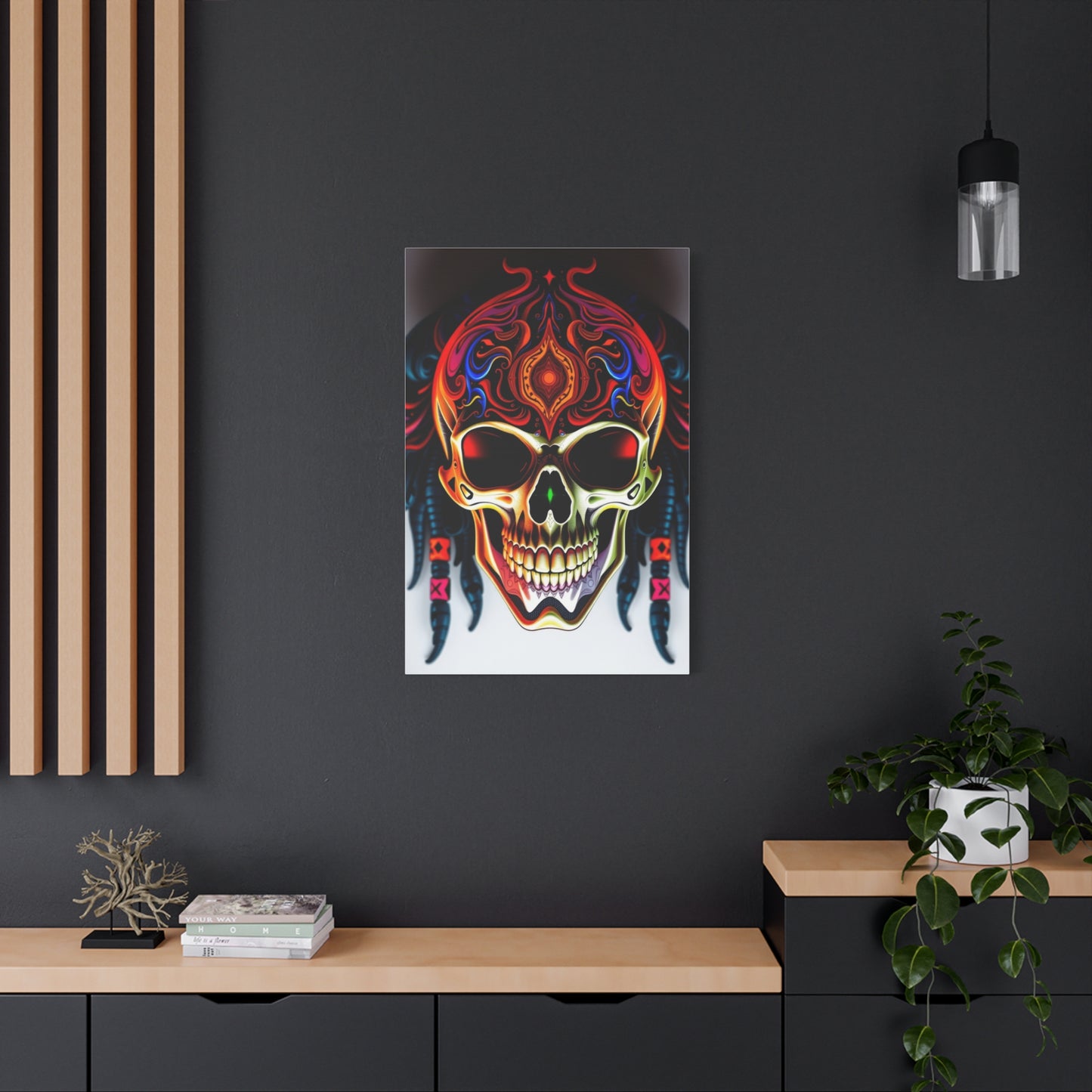 Psychedelic Cranium Reverie Wall Art & Canvas Print