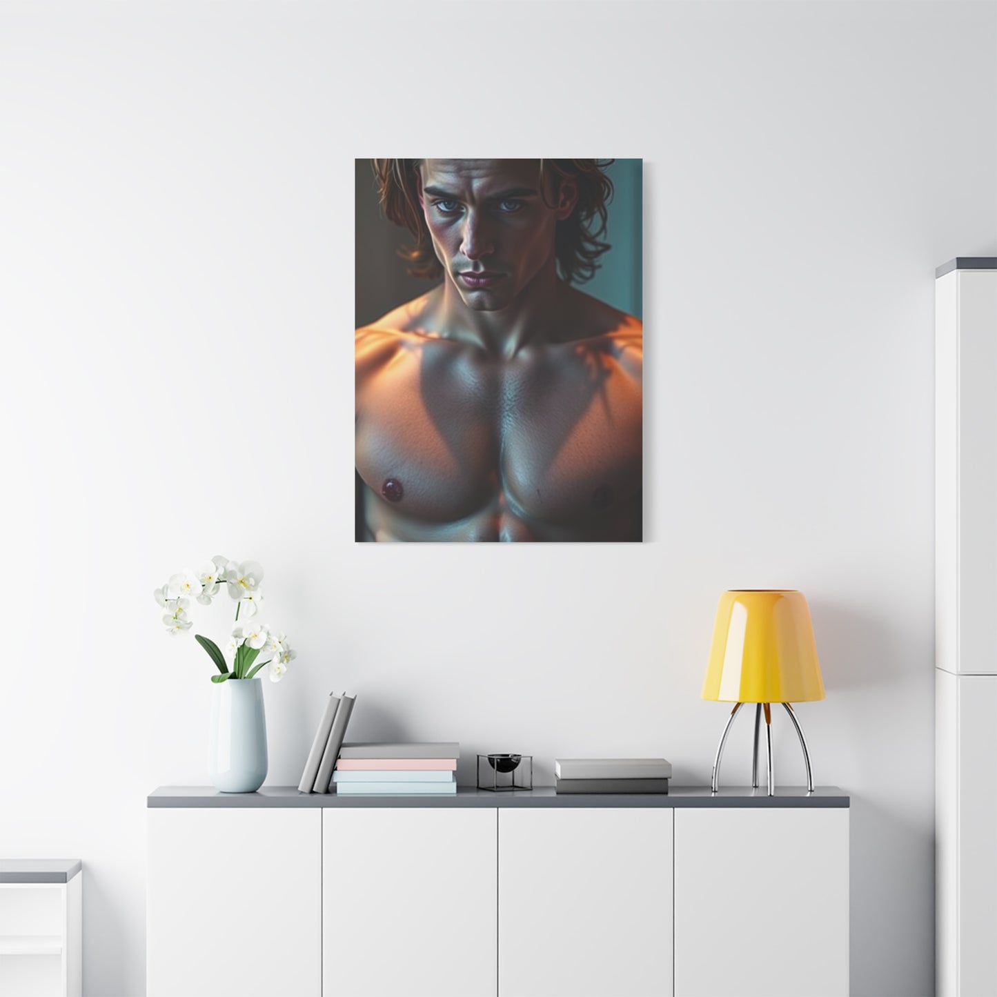 Viridian Essence Portraiture wall art & canvas print