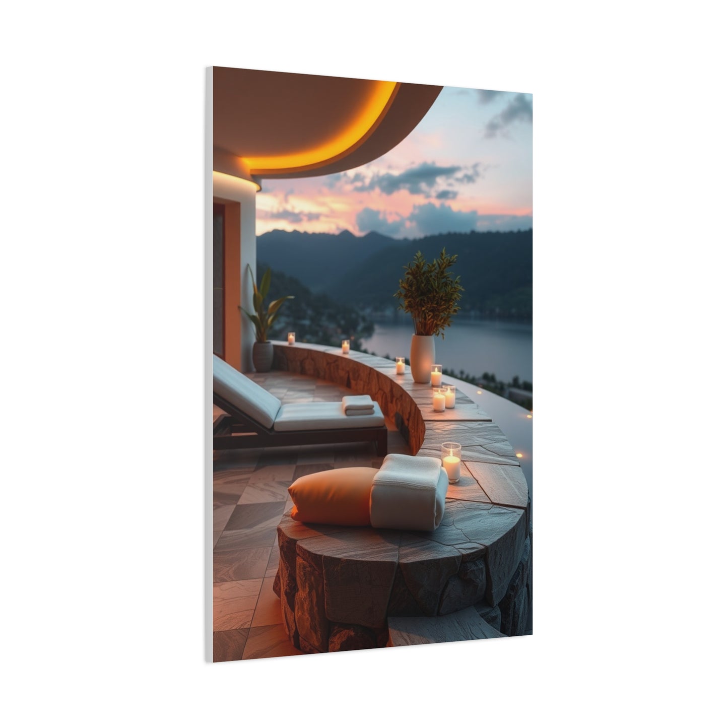 Spa and Resort Art Luxury Canvas Wall Art & Canvas Print
