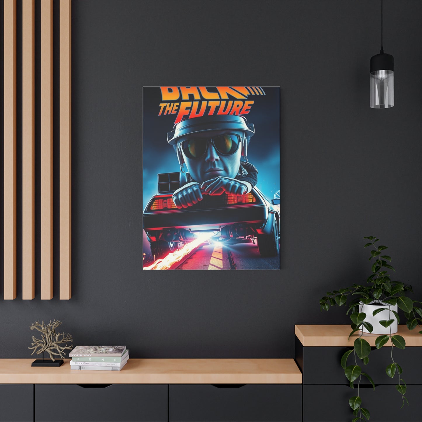 Elite Back to the Future Art Vision Wall Art & Canvas Print