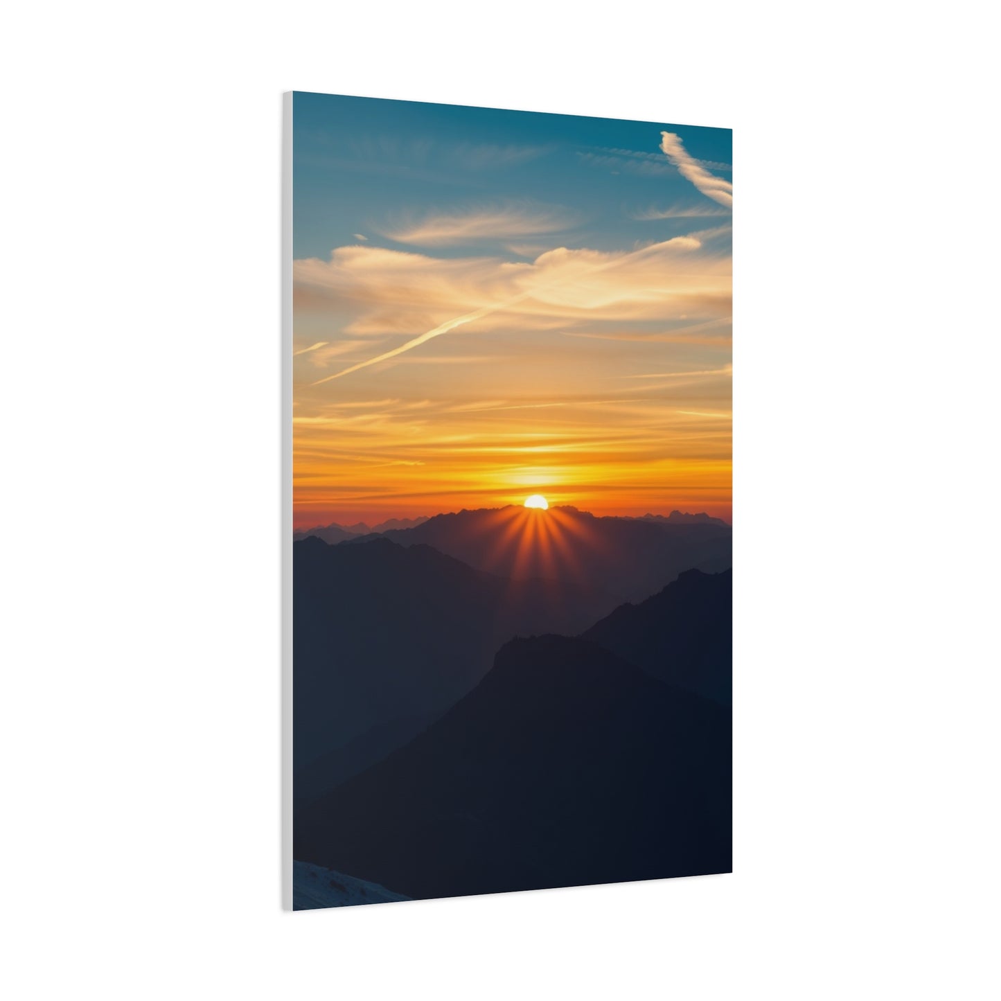 Alpine Dawn & Dusk Masterpiece Wall Art & Canvas Print
