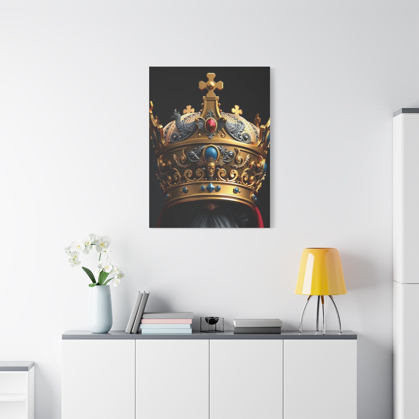 Masterpiece Crown Art Vision Wall Art & Canvas Print